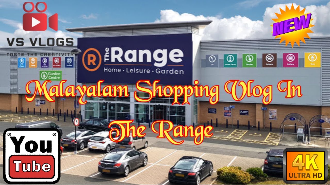 Shopping Vlog / The Range /Derry /Northern Ireland | Malayalam Vlog
