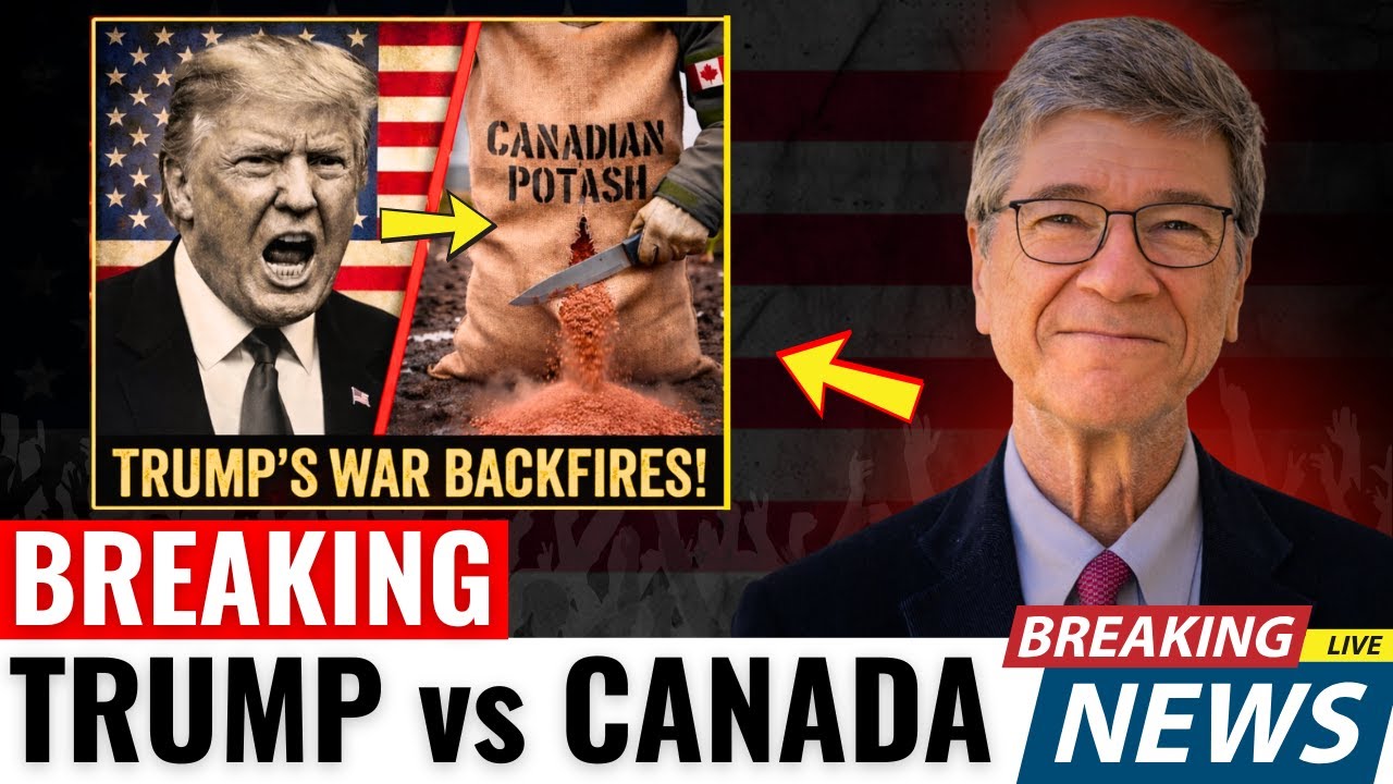 US FOOD SUPPLY COLLAPSE Trump&rsquo;s Potash War Backfires as Canada Cuts Supply! | Jeffery Sachs