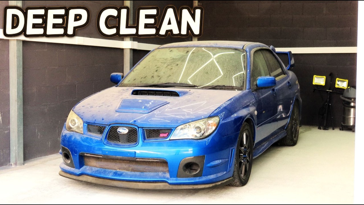 Abandoned Subaru STI V9 Detail ASMR