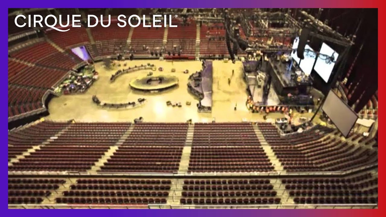 Michael Jackson THE IMMORTAL World Tour - Time lapse Set-up - Cirque du Soleil | Cirque du Soleil