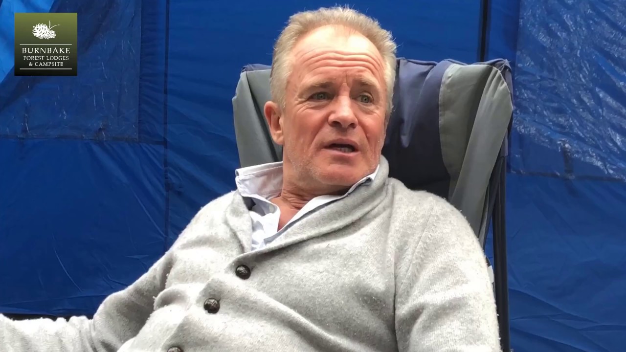 Bobby Davro interview at Burnbake Forest Lodges and Campsite