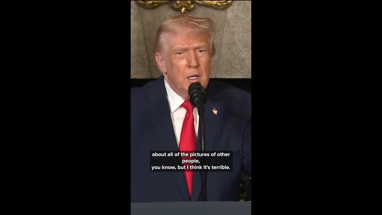 'Photos of me too': Trump acknowledges presence in Epstein files, denies wrongdoing