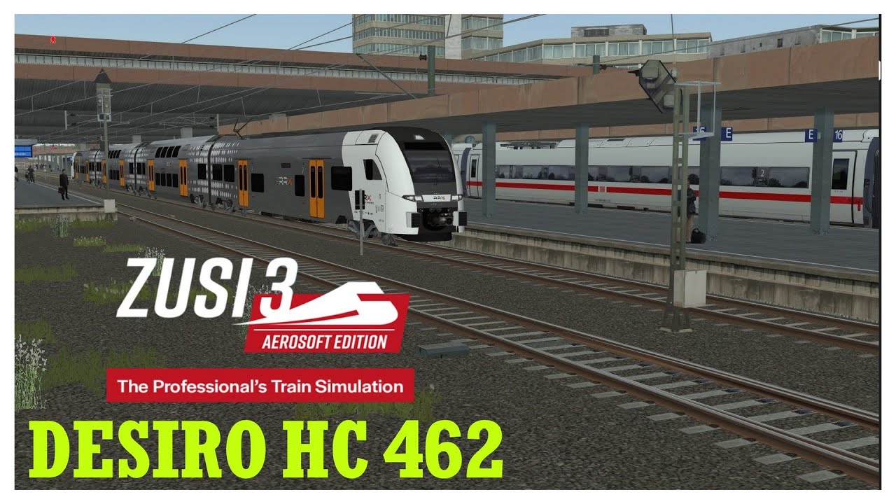 Zusi 3 Aerosoft Edition | New Desiro HC 462 | RE 26856 Düsseldorf - Köln Hbf. |