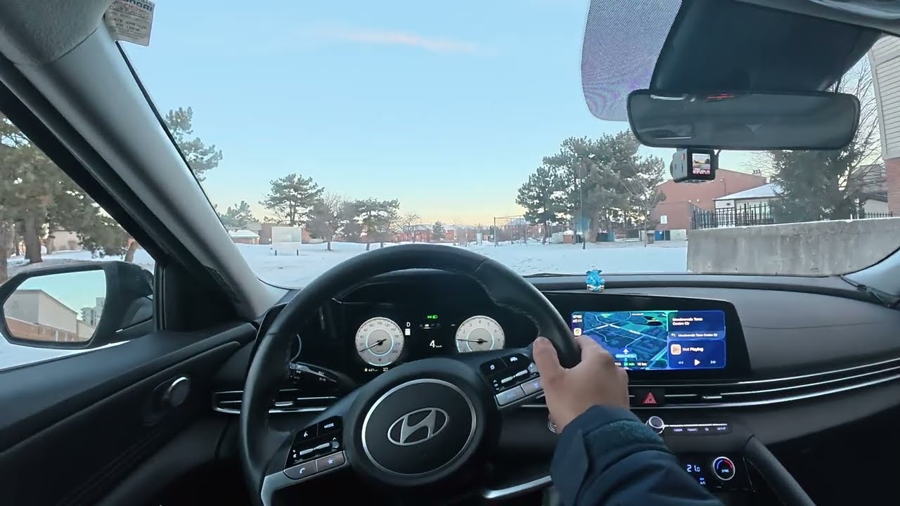 Snowy PoV Drive - Meadowvale to Port Credit Light House