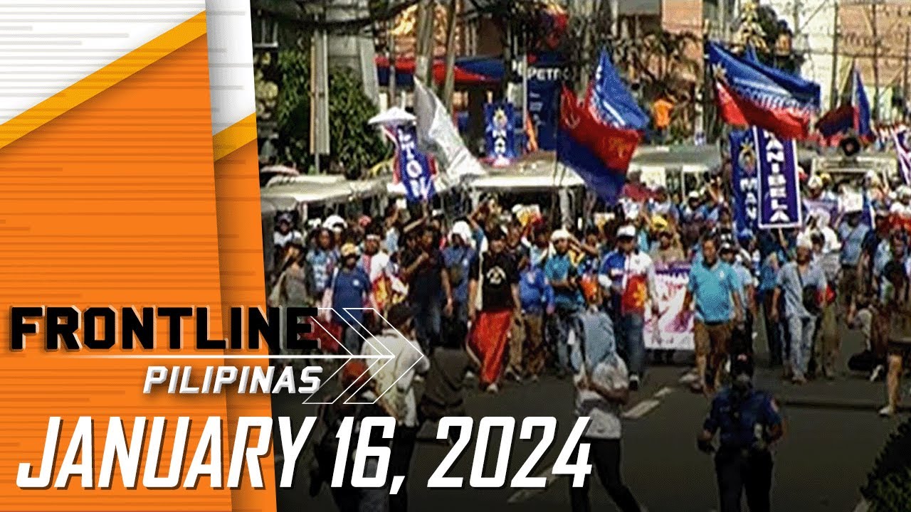 FRONTLINE PILIPINAS LIVESTREAM | January 16, 2024