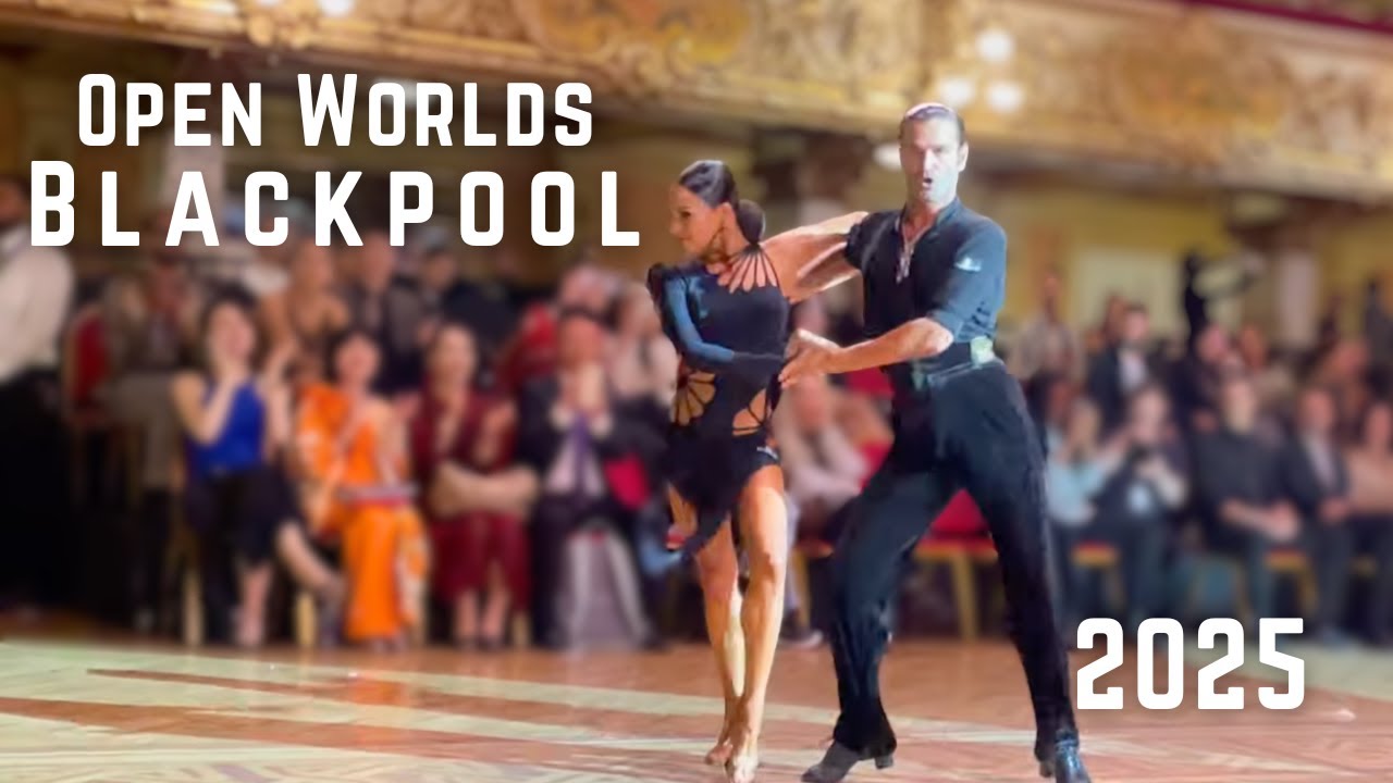 Nino & Andra I Cha Cha Cha I The Open Worlds Blackpool I 2025 I Professional Latin