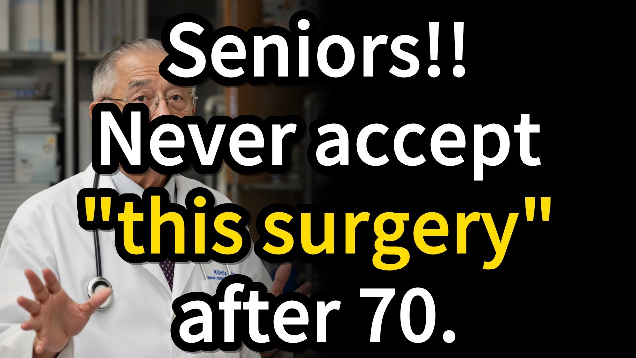 Never Accept These 6 Surgeries After 70. Doctors Explain the Risks!