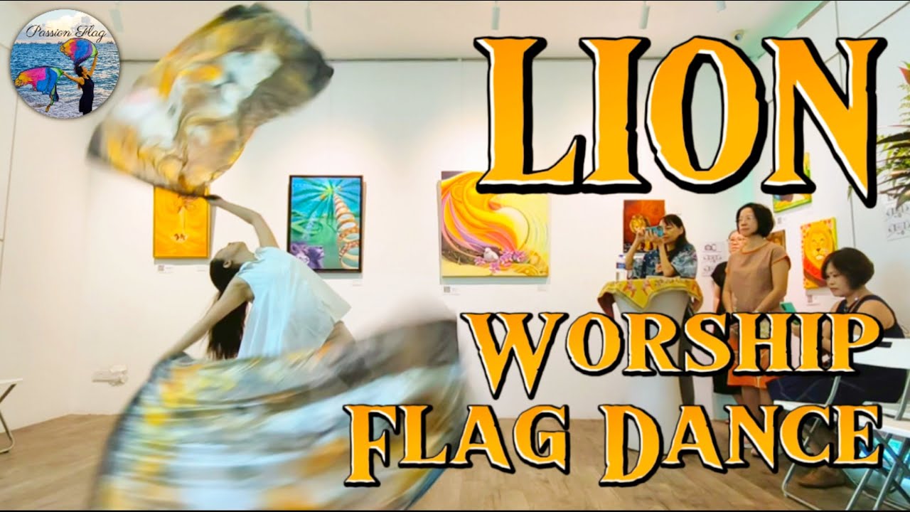 Lion | Worship Flag Dance | June, Passion Flag