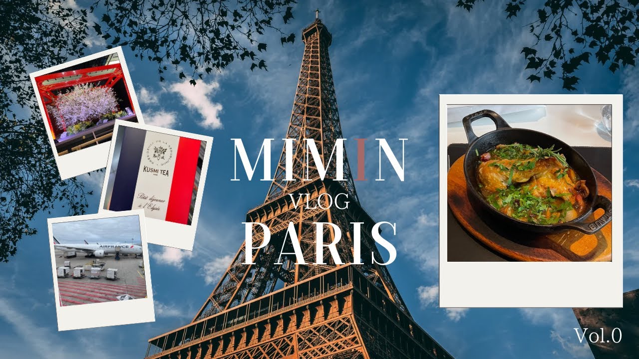 ParisVlog🇫🇷Vol.0 |エールフランス✈️|ラウンジ🍺️|プレエコ💺| Lazard🍽️