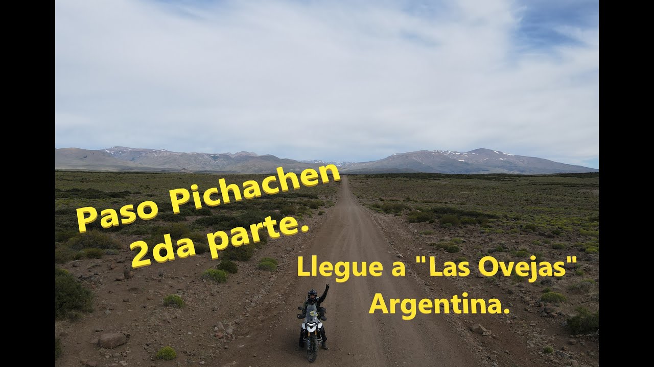 Paso Pichachen (2/2) - Antuco - Andacollo - Las Ovejas. CEDRIC EN MOTO