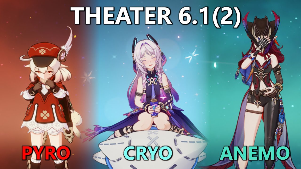 6.1(2) Imaginarium Theater Clear (12-2025) || Pyro / Cryo / Anemo || no voiceover no edit