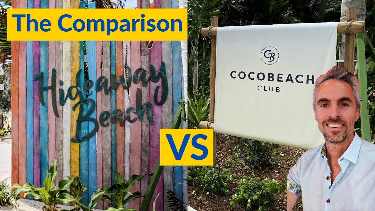 Hideaway Beach or Coco Beach Club | The Differences at Royal Caribbean's Perfect Day CocoCay