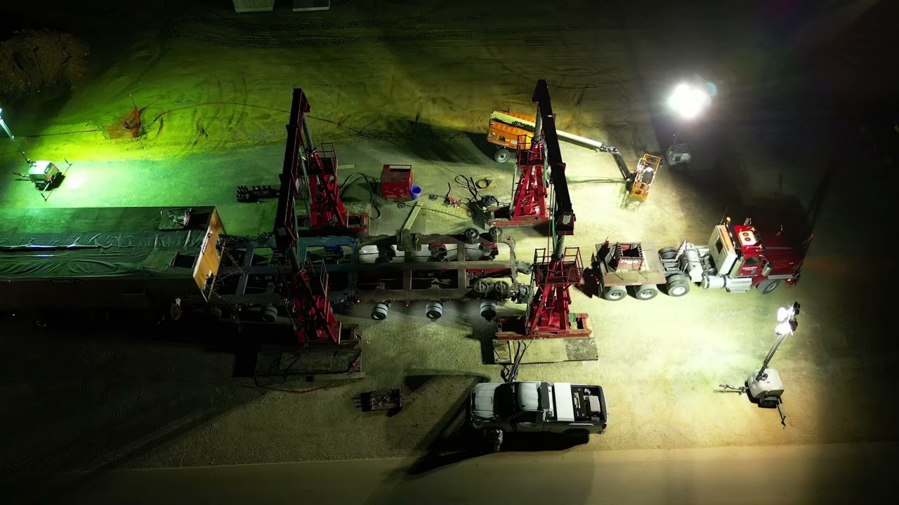 Heaviest Cargo Ever Moved Across Mobile Bay | Barnhart Heavy Transport & Gantry Lift