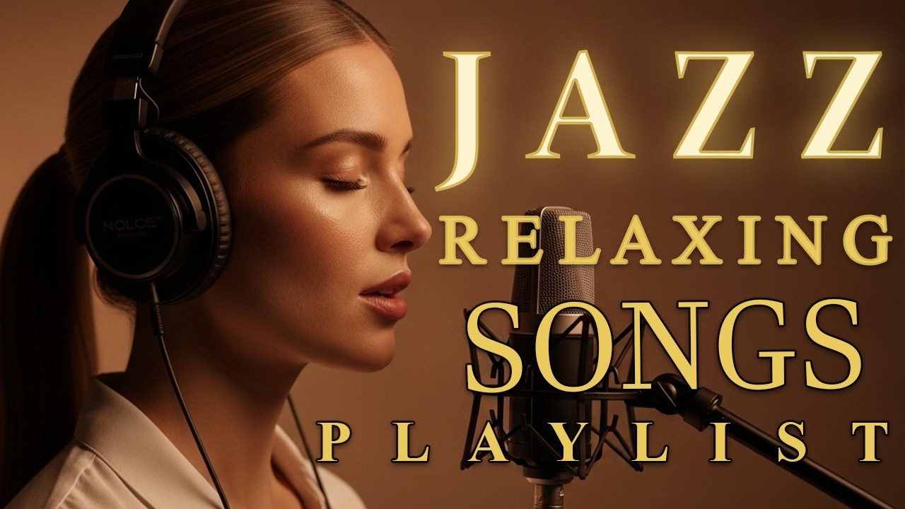 Romantic Smooth Jazz Lounge | Vokal Wanita untuk Relax & Healing