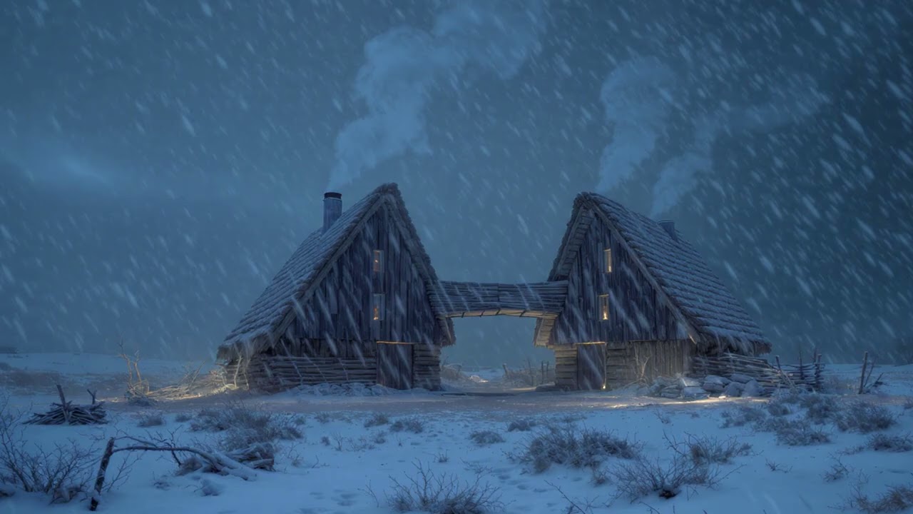 Les voisins se sont moqués de sa « cabane double »… puis est arrivée la tempête de neige de 7 jours.