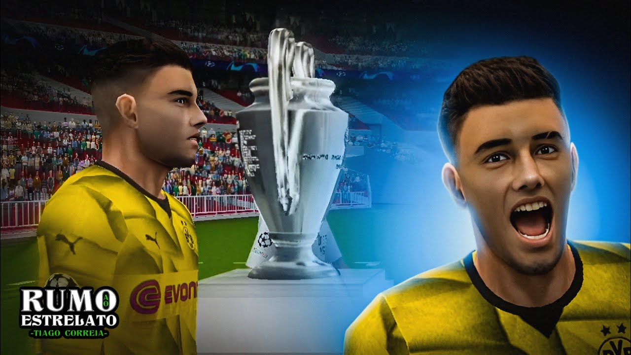 ⭐️JOGUEI MINHA PRIMEIRA FINAL DE CHAMPIONS LEAGUE - PES PSP - RUMO ao ESTRELATO #15