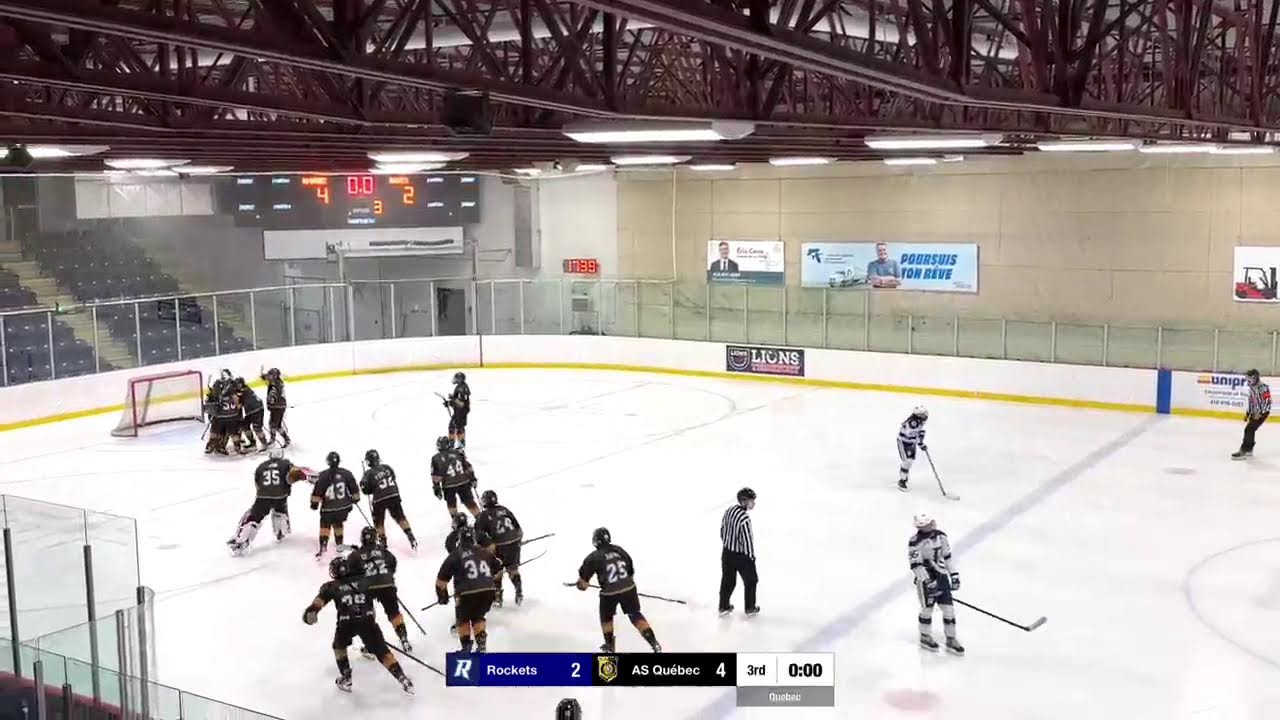 Rockets vs  AS Quebec - Quebec Tournament