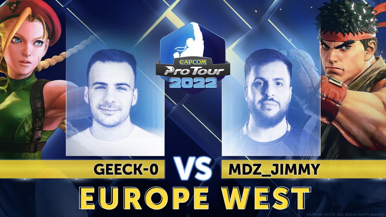 Geeck-0 (Cammy) vs. MDZ_Jimmy (Ryu) - Top 8 - Capcom Pro Tour 2022 Europe West