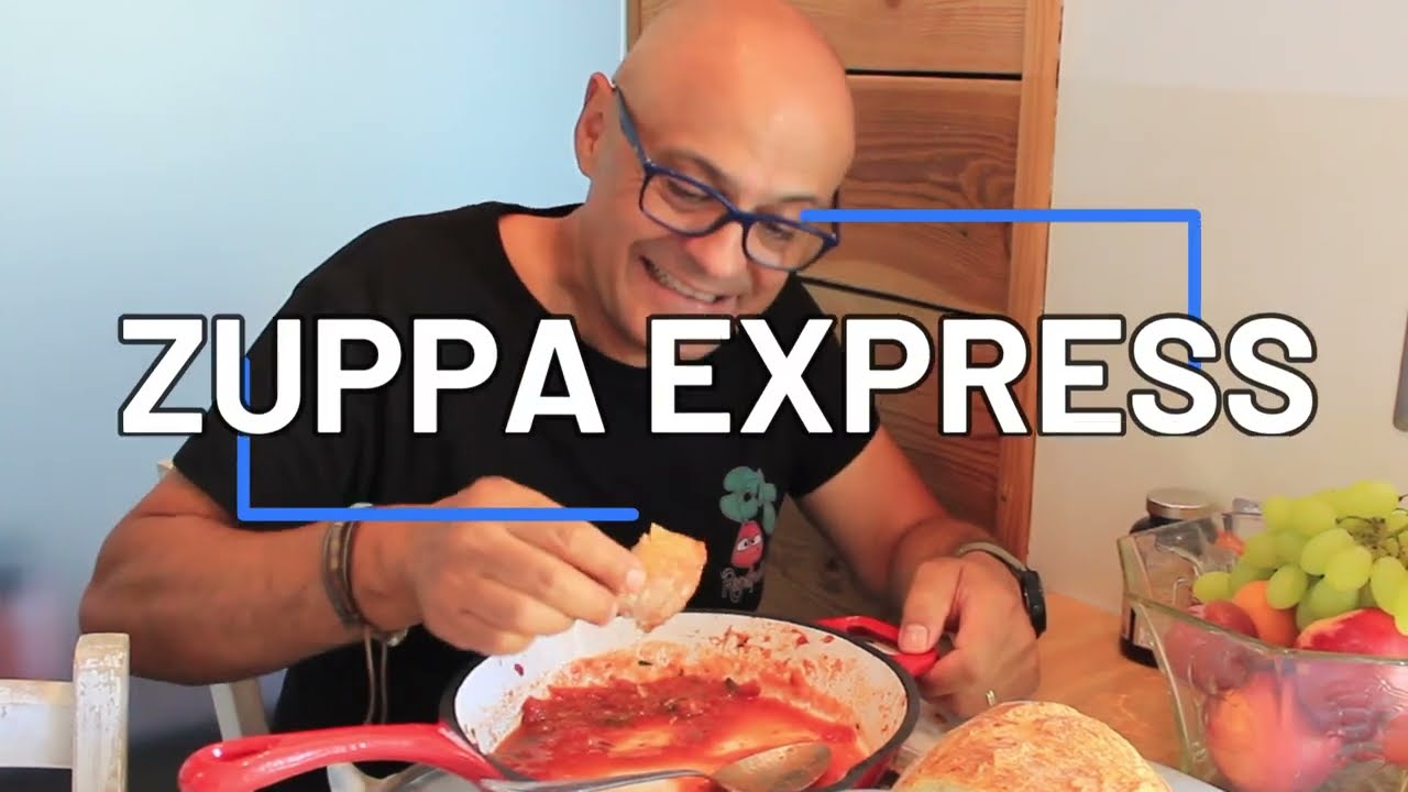ZUPPA DI PESCE EXPRESS  ricetta facile di zuppa di pesce in POCHI MINUTI ZUPPA DI PESCE