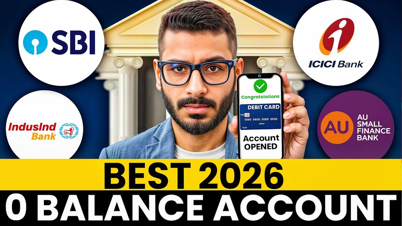 Best Zero Balance Bank Account | Best Bank For Savings Account