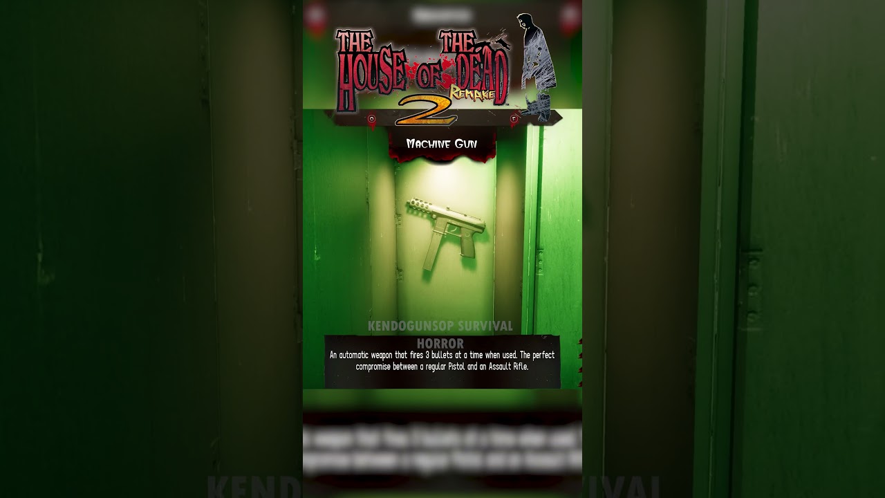 ALL WEAPONS - THE HOUSE OF THE DEAD 2 Remake Showcases & Gameplay #TheHouseOfTheDead #THoTD