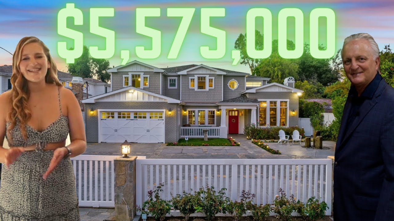 $5,575,000 MILLION DOLLAR MANSION TOUR | Beautiful Dream Home in Los Angeles, California!
