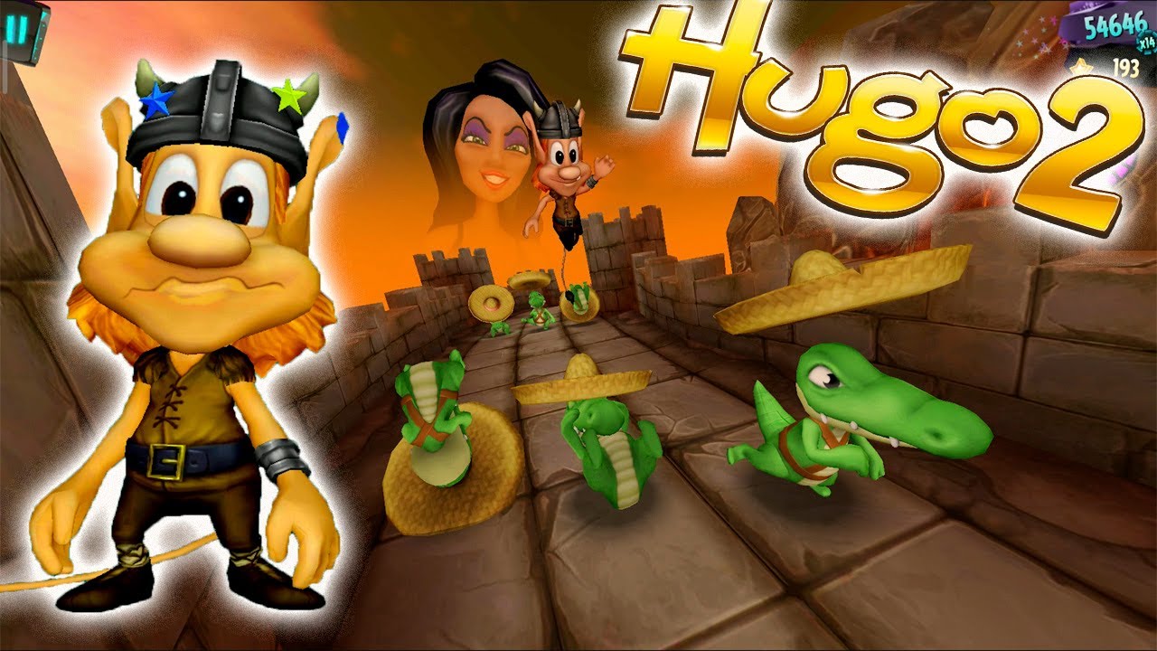 Hugo Troll Race 2 - New Update Funny Game for Kids