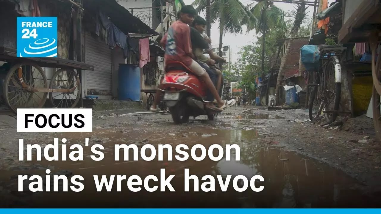 India's monsoon season grows increasingly unpredictable and devastating &bull; FRANCE 24 English