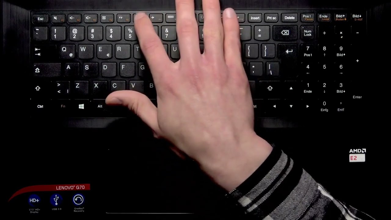 Wie benutze ich die Funktionstasten beim LENOVO G70-35?