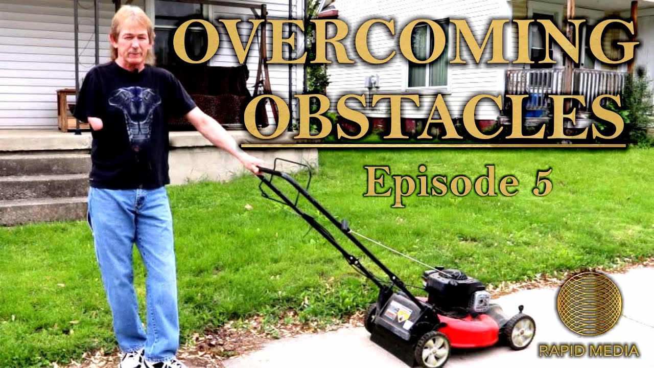 Mowing and Yard Work Tips with Only One Arm