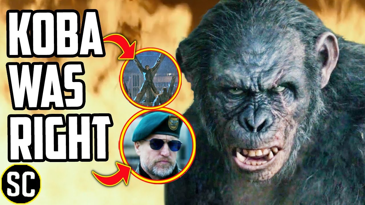 KOBA Was RIGHT (and KINGDOM of the PLANET OF THE APES Proves It!)