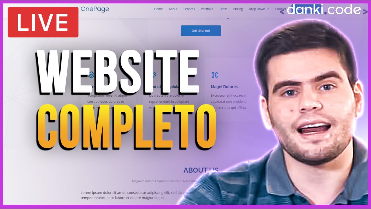 🔥 VAMOS CRIAR UM WEBSITE COMPLETO E RESPONSIVO (HTML5, CSS3, JS)