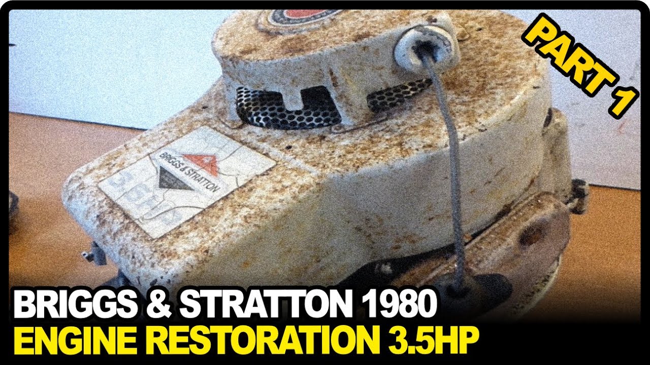 Briggs and Stratton Engine Repair 3.5HP 1980 | PART 1