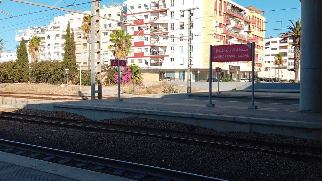 Compilation des vidéos à la Gare de Rabat Agdal.