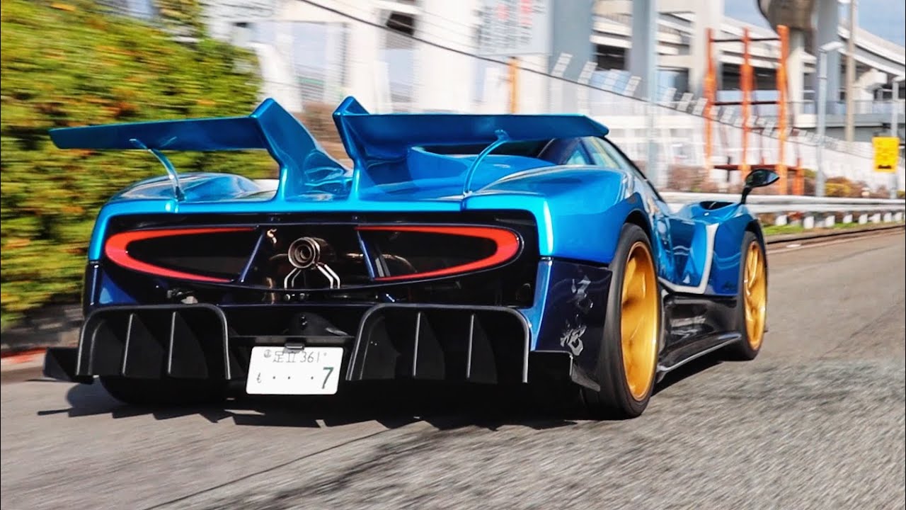 【猛烈加速!!】30台以上のド派手なスーパーカーが集結〜超爆音で出撃!!(FHD1080p/60fps)/Supercars accelerated sound!!