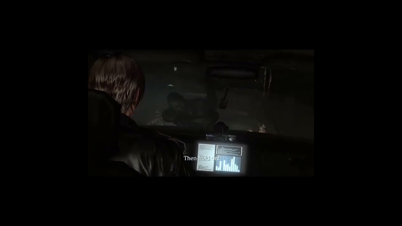 Never let Leon drive a car