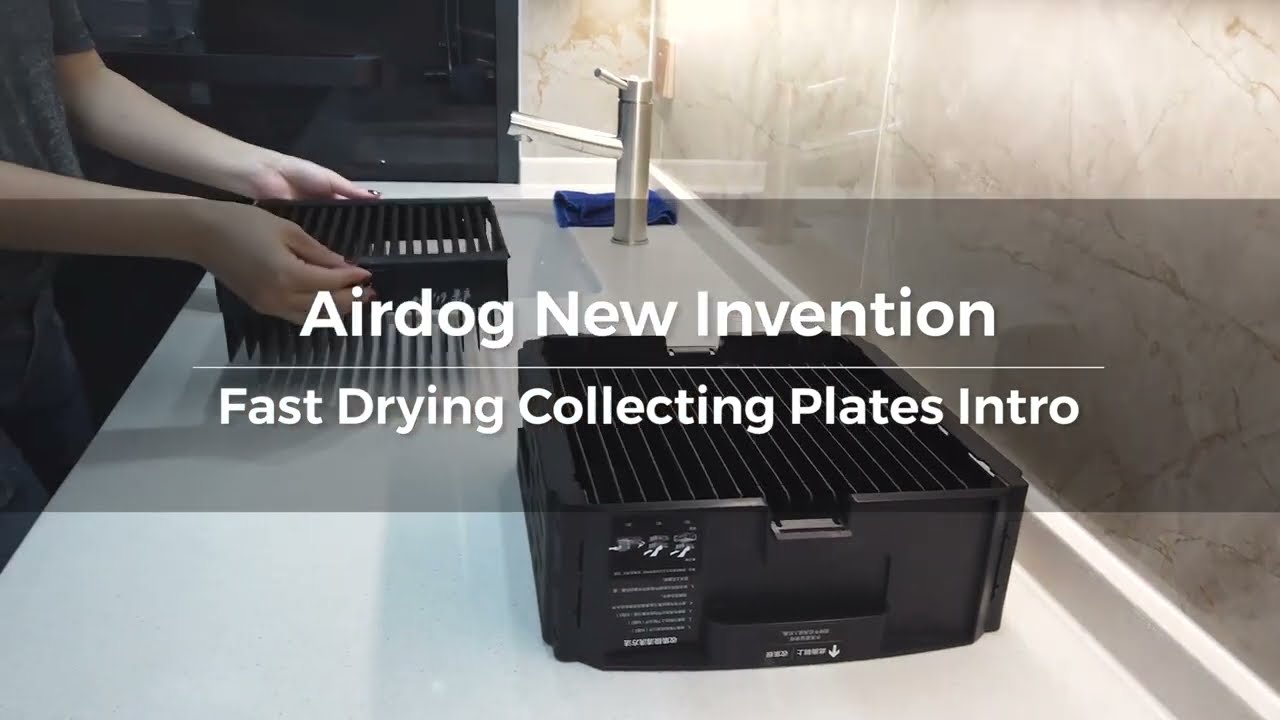 How-to Clean Your Airdog Fast Drying Collecting Plate