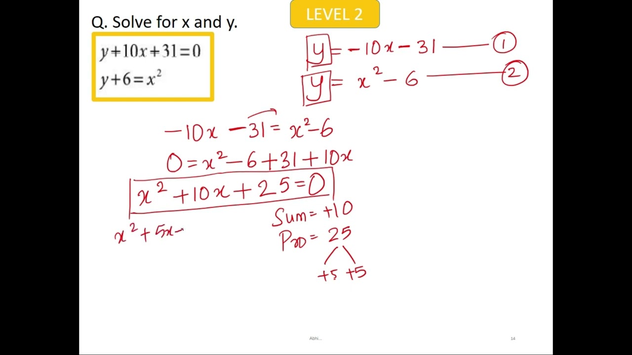Solving Linear & Nonlinear Equations #igcsemath #0580 #igcse #extended #algebra #nonlinearequations