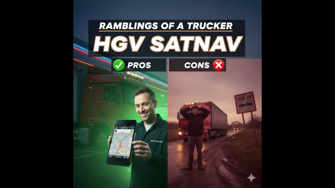 HGV Sat Navs in the UK: Pros, Cons & Hidden Dangers Every Truck Driver Must Know