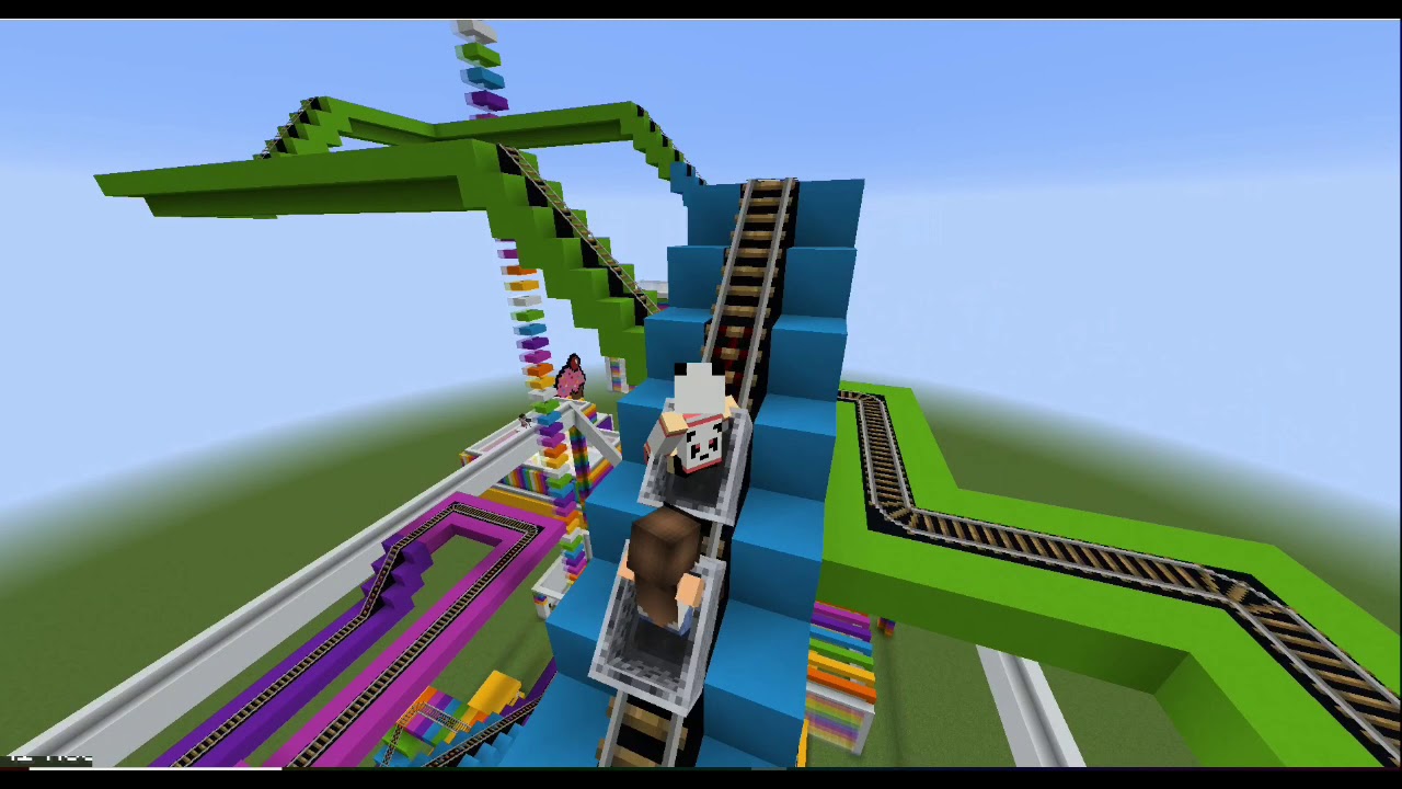 Minecraft - PARQUE DE DIVERSÕES NO MINECRAFT