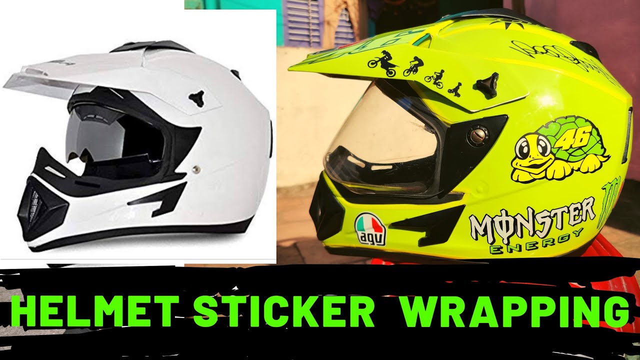 Neon Off Road Durt Helmet Design