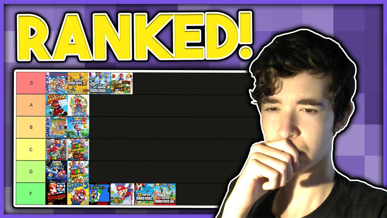 I RANKED EVERY MARIO GAME (Main Series Mario Tier List)