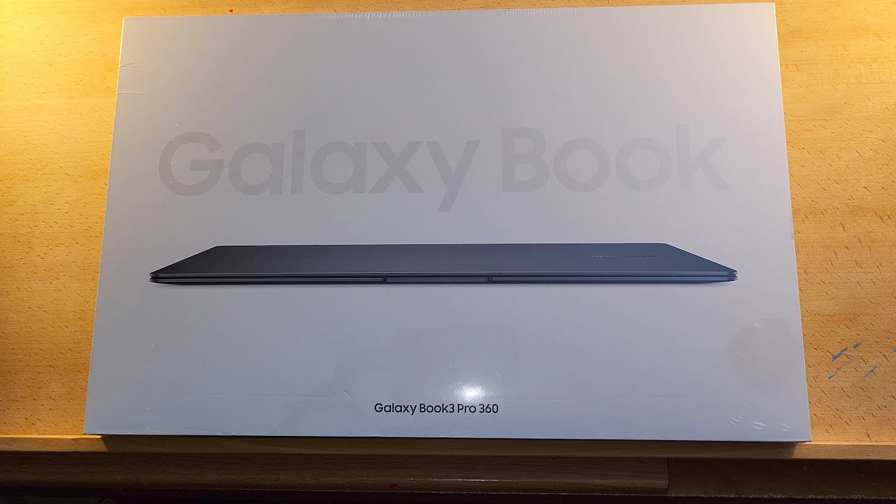 Galaxy Book 3 Pro 360 Unboxing