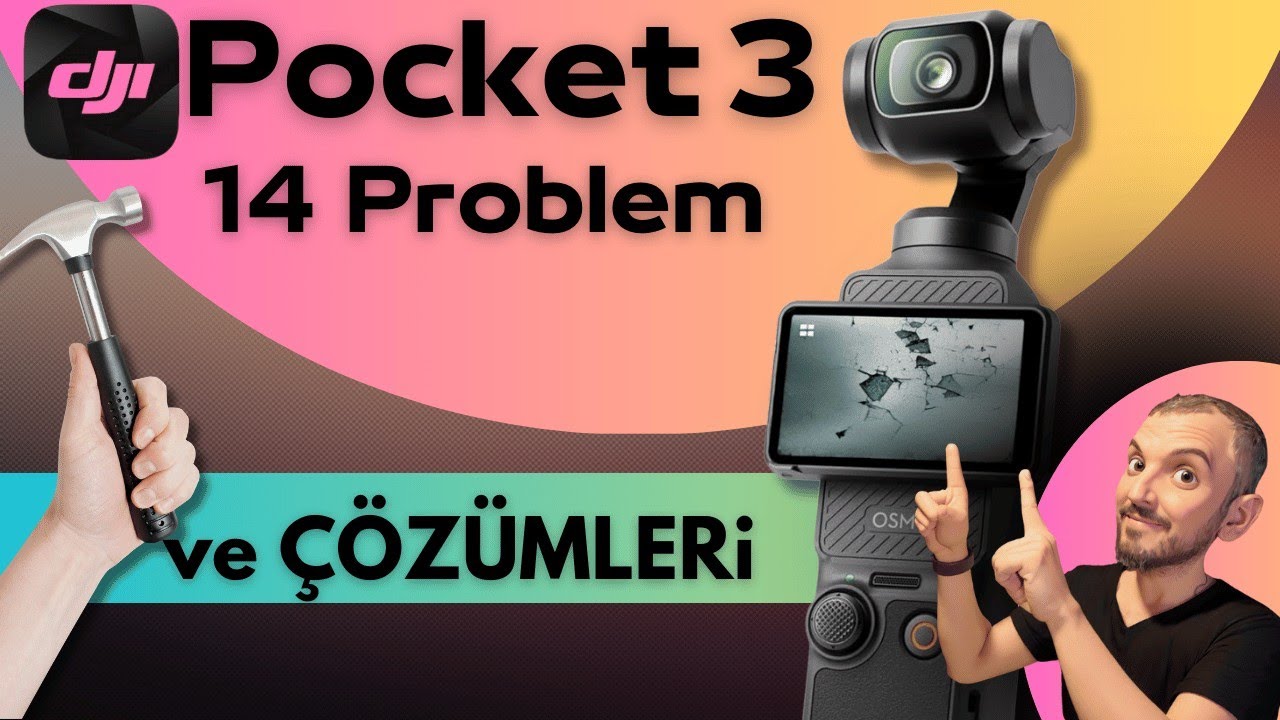 DJI Pocket 3 Sık Karşılaşılan 14 Problem / Sorun ve ÇÖZÜMLERİ | #pocket3