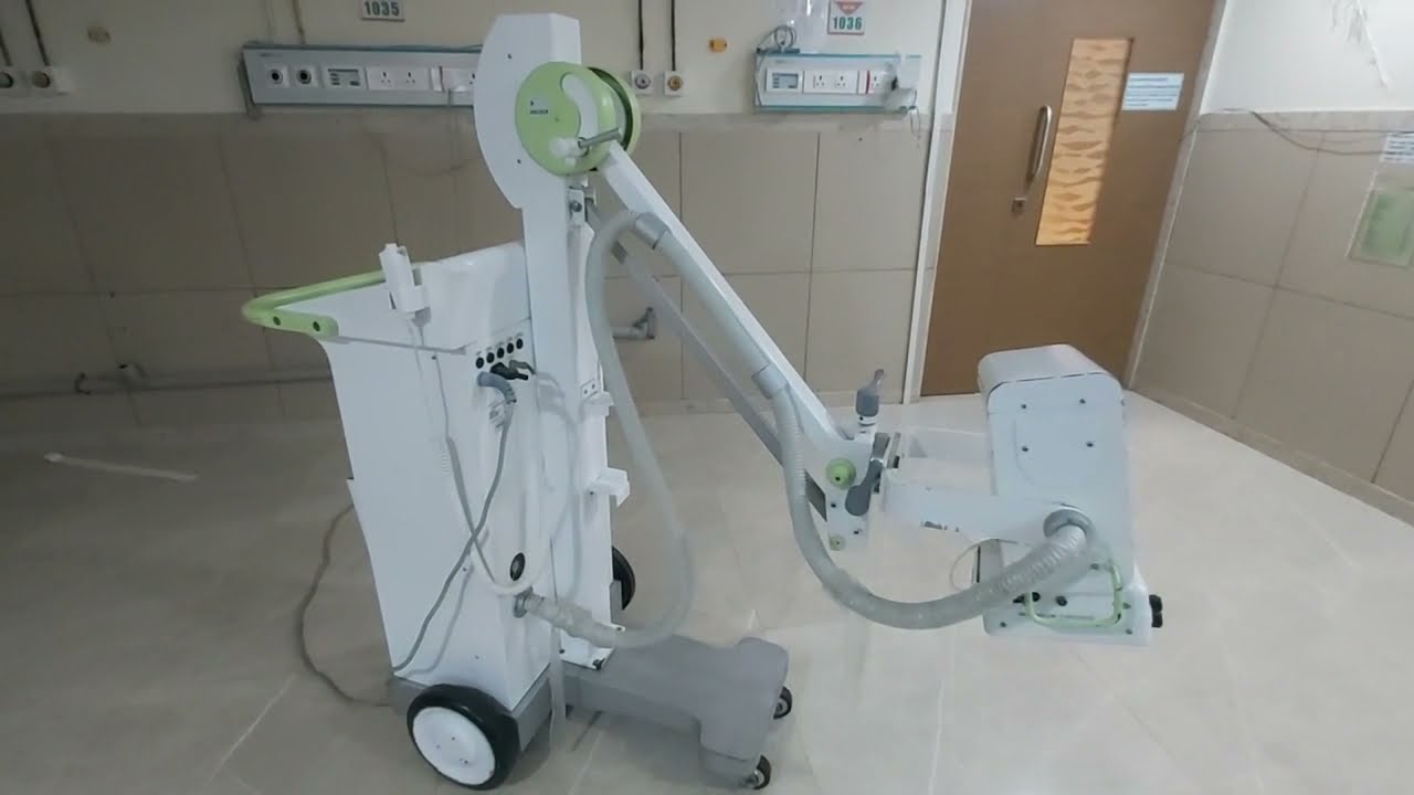Demonstration of How To Use Allenger Portable X-ray Machine