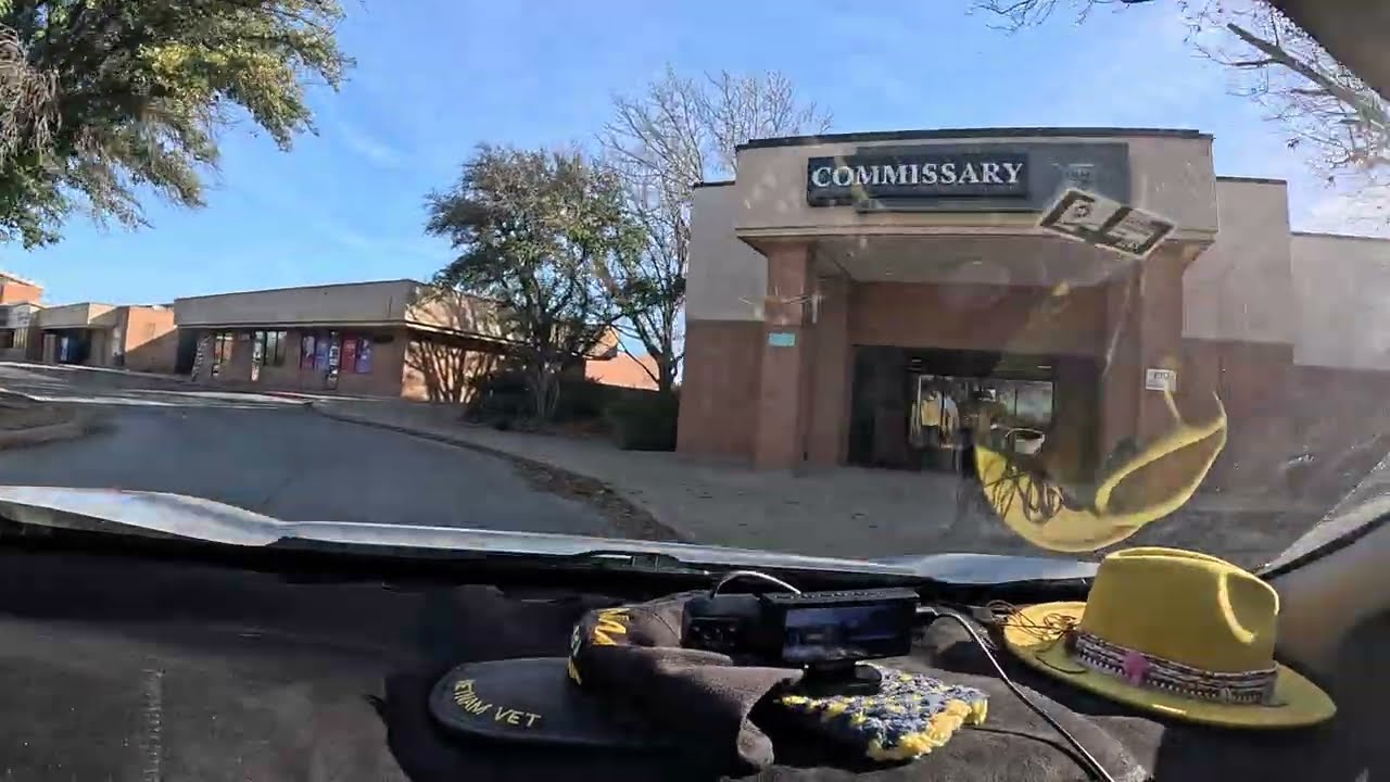 To Shephard AFB TX from Wichita Falls TX Airport Pt 1 of 2 Main Gate