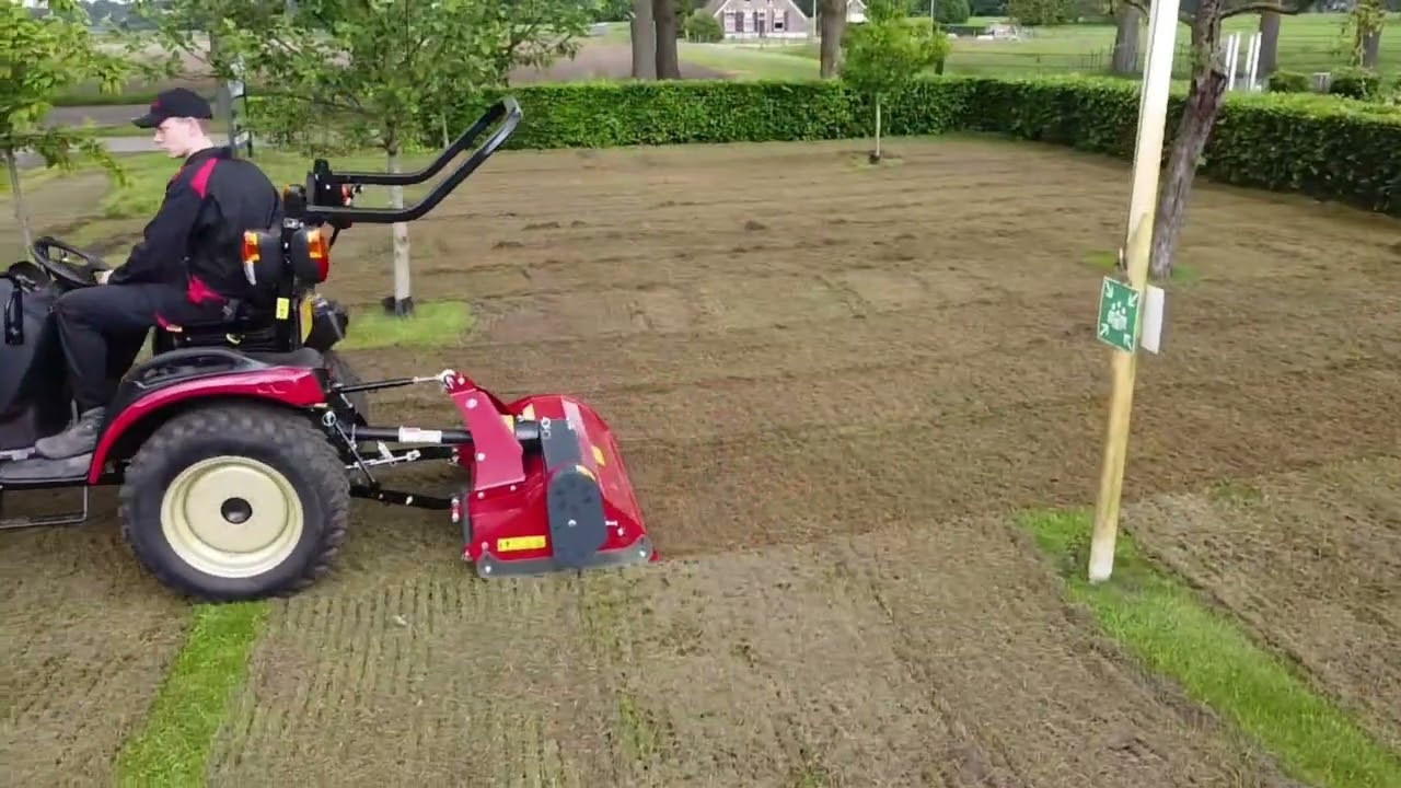 Majar rbml klepelmaaiers met verticuteerkit