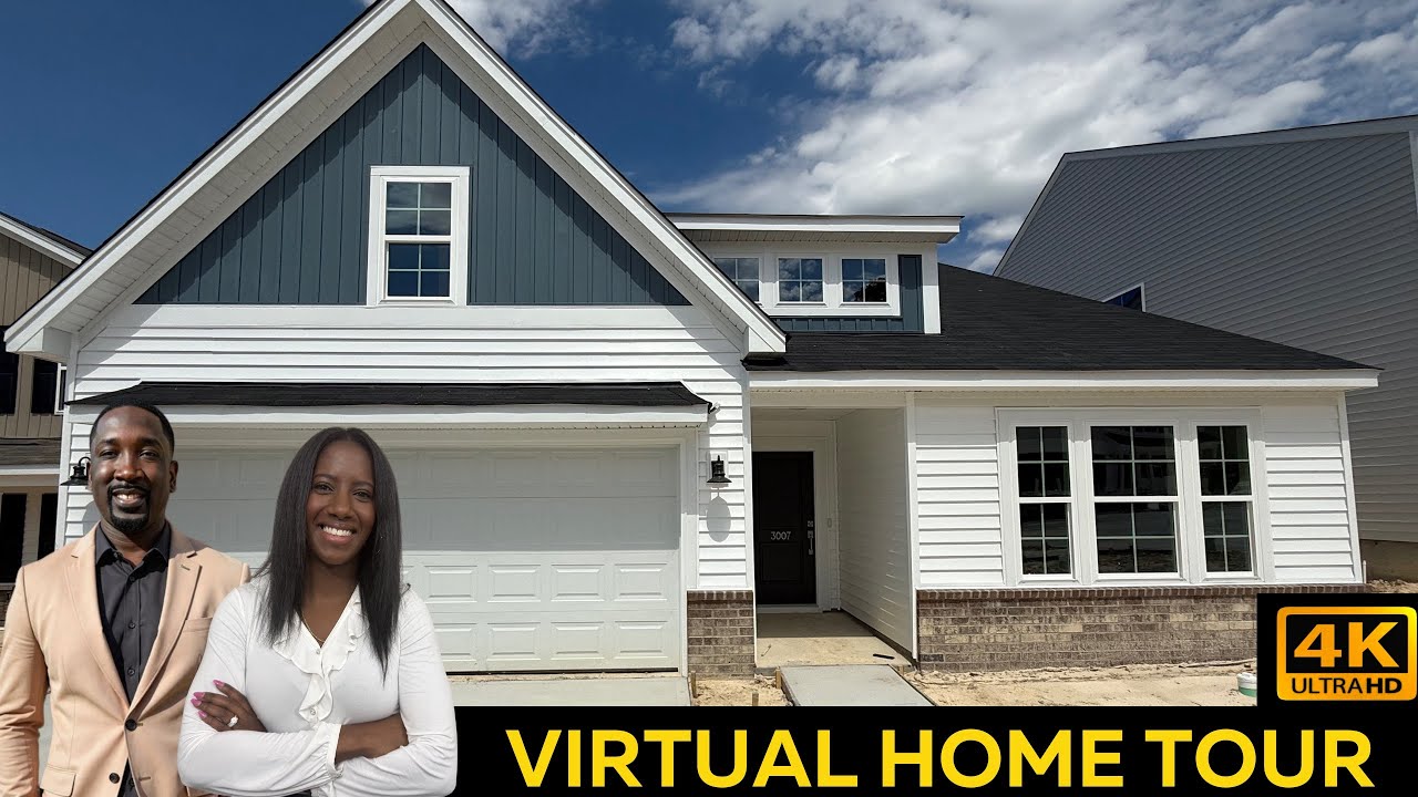 План этажа Gwinnett | Mungo Homes | Видеотур по новому строительству в Колумбии, Южная Каролина