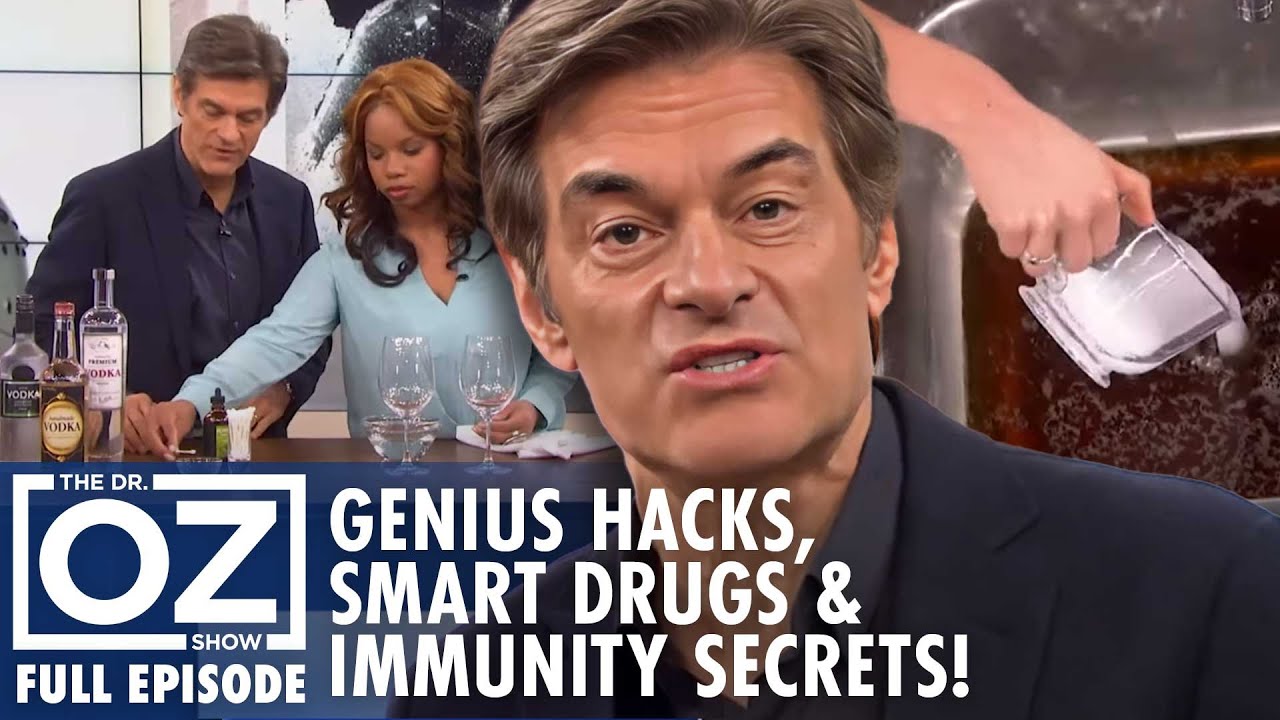 Genius Hacks, Smart Drugs & Immune Boosting Secrets | Dr. Oz | S6 | Ep 174 | Full Episode