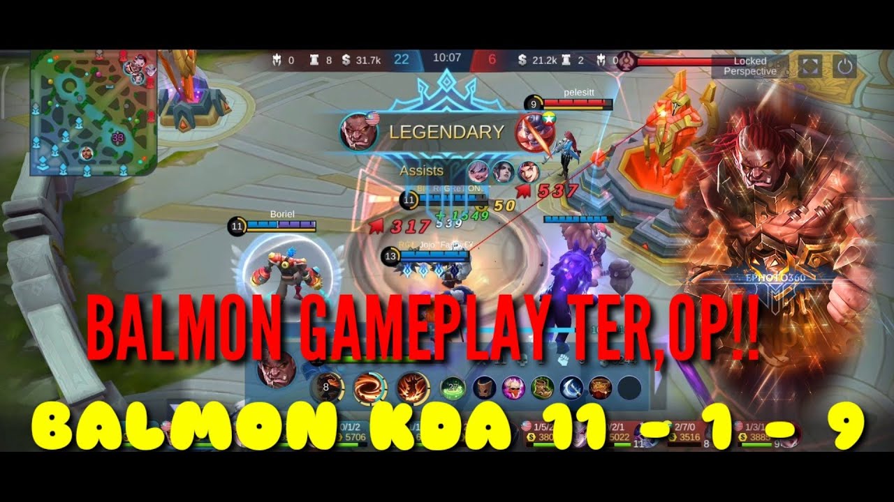 Balmond  Aggressive Gameplay ! | Balmond Buff Best Build 2020 | | Mobile Legends